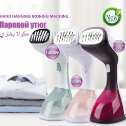 Ångtvättar-Violte Resesångare 1400W 20g/min S-TRAVEL - Bärbart Strykjärn Autonomi 11min (220mL) - Klar på 45s - Perfekt för Strykning under Resan