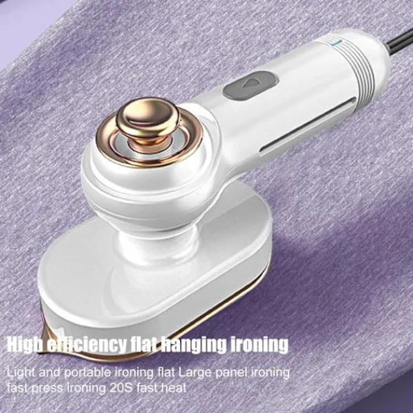 Strykjärn-(Vit) Bärbar Strykjärn, Liten Rotationsstrykjärn, W