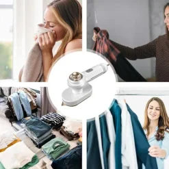 Strykjärn-(Vit) Bärbar Strykjärn, Liten Rotationsstrykjärn, W