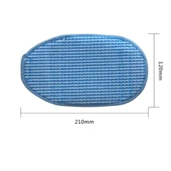 Ångtvättar-2-vånings Mikrofiber Ångborstematta med Ånghandskar, Hård