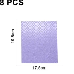 J-star Svampar & Dukar-Vänlig och återanvändbar disktrasa Kökslila