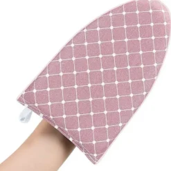 Strykjärn-Värmebeständiga Ångstrykningskläder Ångtillbehör Rosa