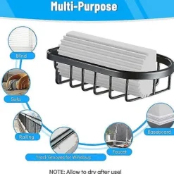 Svampar & Dukar-Våt Rengöringssvamp, Disksvamp, Återanvändbar Hushållsrengöringssvamp Rengöringsverktyg