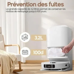 VUSZR Dammsugare & Tillbehör-12 PCS Dammsugarpåse för Dreame L10s Ultra Gen 2 / L10s Pro Ultra Heat / X30 L40 Ultra / X BORSTE OCH TILLBEHÖR TILL DAMMSUGARE