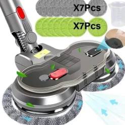 VUSZR Dammsugare & Tillbehör-Borste för Dyson V10 V8 V7 V11 V15 Dammsugare, Elektrisk Mopp Huvud, Sug och INGEN BORSTE OCH DAMMSUGARTILLBEHÖR