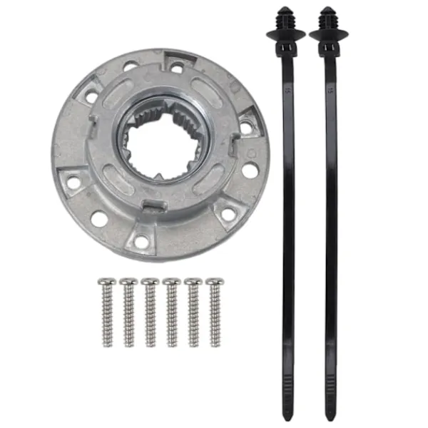 Tvättmaskiner-W10324651 Aluminiumlegering Brickkorg Drivnav Ersättningskit för Reparationsdelar till Tvättmaskin