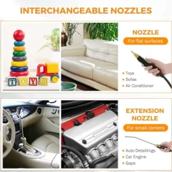 Ångtvättar-2500W Bilångare för Biltvätt Högtrycks Handhållen Ångrengörare med Vattentank Portabel Elektrisk Ångrengöringsmaskin H