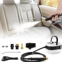 Ångtvättar-2500W Bilångare för Biltvätt Högtrycks Handhållen Ångrengörare med Vattentank Portabel Elektrisk Ångrengöringsmaskin H