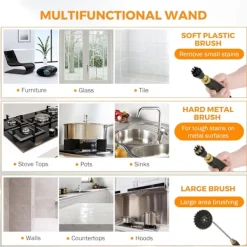 Ångtvättar-2500W Bilångare för Biltvätt Högtrycks Handhållen Ångrengörare med Vattentank Portabel Elektrisk Ångrengöringsmaskin H