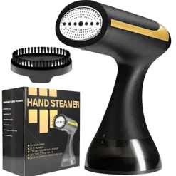 Ångtvättar-1500W Portabel Klädångare - 230V, Europeisk Kontakt, Plast, Skrynkelborttagning, Kompakt Design, Lämplig för Hem- och Resebruk