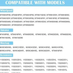 Tvättmaskiner-W11210459 Vatteninloppsventil för tvättmaskin ersätter W10838319 W10869799 Ps11757114 W11038711 W11210459vp