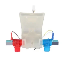 Tvättmaskiner-W10144820 Vatteninloppsventil för tvättmaskin Kompatibel med W10311458 W10140911 AC120V Ersättningsdelar för tvättmaskin