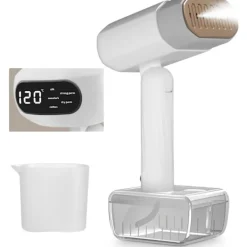 Ångtvättar-1800W Vertikal Klädångare, 330ML Vattentank, Kontor, Kompakt Mini Rese-klädångare