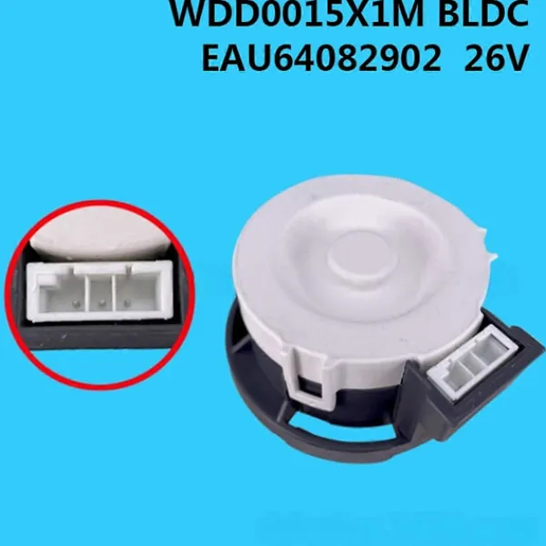 FMYSJ Tvättmaskiner-WDD0015X1M BLDC EAU64082902 26V Dräneringspumpmotor för Tvättmaskin Avloppsenhet (FMY)