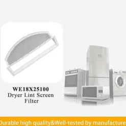 Torktumlare-WE18X25100 WE18M19 Torktumlare Luddfilter Skärmnät för Torktumlare Ersätter WE18M30 WE18M28 AP6037511 PS11767017