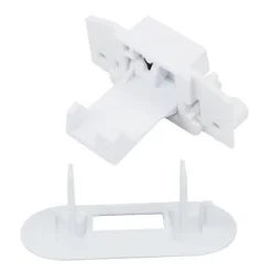 Tvättmaskiner-WH02X24399 Låsbleck för Tvättmaskinslock och WH01X24381 Ram för Tvättmaskinslock för och Toppmatad Tvättmaskin