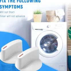 DAO Torktumlare-WH1X2721 Torktumlarknapp, Ersättning för Torktumlardelar, Ersätter AP2044893 123C7931 EA271094 PS271 db