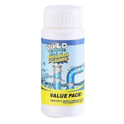 Rengöringsmedel-Wild Tornado Avloppsrensare, Säker För Olika Material, Effektiv Rengöring Och Luktborttagning För Kök Och Badrum (1 X Rör)