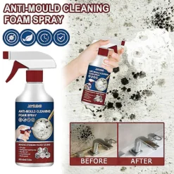 Rengöringsmedel-2x Anti-mögelspray, Mögelrengöring Anti-mögelrengöringsfoam, Kraftfull Multi-purpose Foamrengörare, Tar Bort Fläckar Foam Badrum