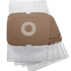 FMYSJ Dammsugare & Tillbehör-10x Dammsugarpåsar kompatibla med Lux Intelligence, AP11, S115, Intelligence Royal Edition dammsugare - 25,15cm x 15,8cm Vit (FMY)