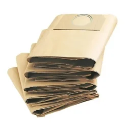 Dammsugare & Tillbehör-5x dammsugarpåsar 1x filter för Karcher Wd3 Premium dammsugare (FMY)