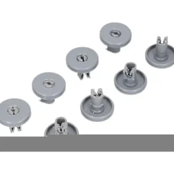 Tvättmaskiner-8x Diskmaskin Nedre Korg Hjul Lämplig För Aeg Electrolux 50286965004 502869500/4 A