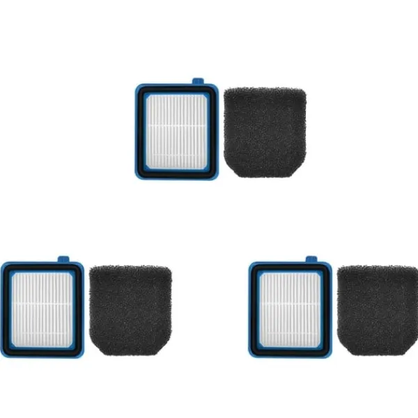 Dammsugare & Tillbehör-3x Ersättnings Hepa-filter för Q6 Q7 Q8 Wq61/wq71/wq81 Dammsugare reservdelar (LG)