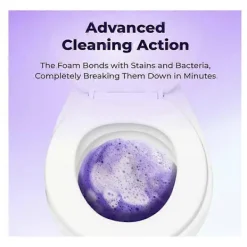 Rengöringsmedel-1-5x Fizzclean Toalettskumrengörare, Insta-Action Fizzclean Skumrengörare 2pcs