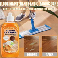 Rengöringsmedel-1-3X 100ml Jue-Fish Kraftfull Dekontamineringsmedel för Golv Trägolv Kakelrengöring