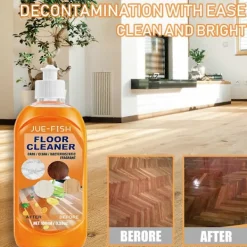 Rengöringsmedel-1-3X 100ml Jue-Fish Kraftfull Dekontamineringsmedel för Golv Trägolv Kakelrengöring