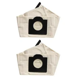 Dammsugare & Tillbehör-2x Tvättbara Filterpåsar För Wd3 Premiu Dammsugarpåse Dammsugardel