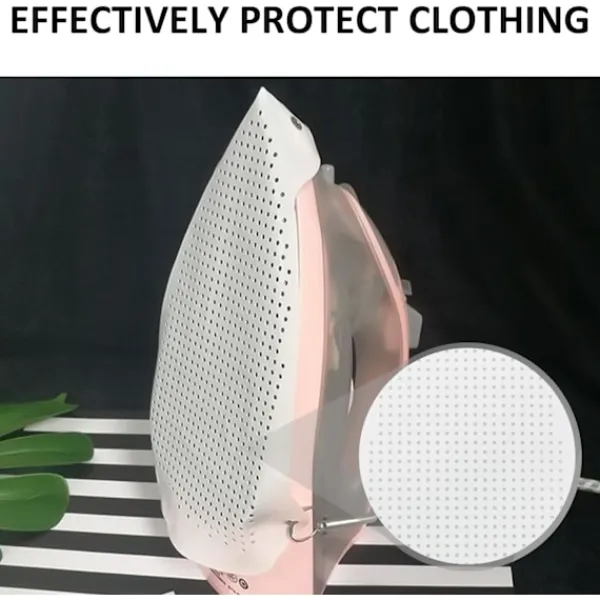Strykjärn-x Värmeskyddsplatta, Strykjärnsskydd, Ångstrykningsaccessoar, Skyddsfilm för tyg, Strykskoskydd, Strykjärnssuleskydd