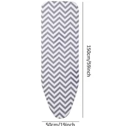 DAO Strykjärn-150x50cm Super Extra Bred Stort Elastiskt Ersättningsöverdrag Strykbräda Passar 138*38CM Brädor [DB]