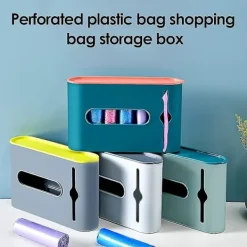 Soptunnor-Yaju Sopsäckshållare, Hållbar Väggmonterad Sopsäckshållare, Sopsäckshållare för 5 Sopsäckar, Köksavfallspåsar (grå 1 st)[CO]