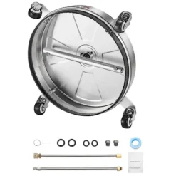 DUOKU Högtryckstvättar-Yt rengörare - - QD-XDP08 - Rostfritt stål - 395 mm - 18 L/min