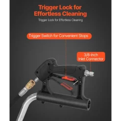 DUOKU Högtryckstvättar-Yt rengörare - - QD-XDP14 - 558 mm - Rostfritt Stål - 4500 psi